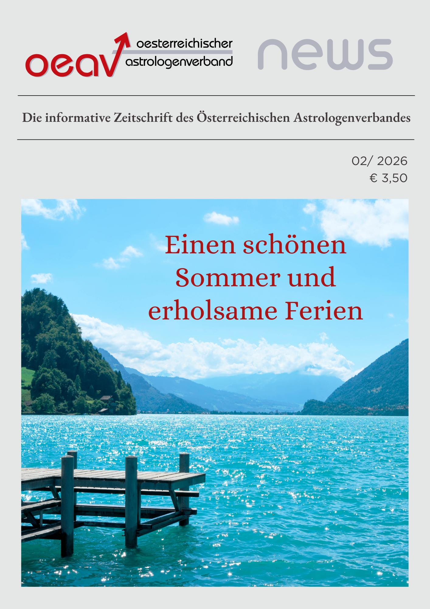 Titelblatt oeav news 02_2026_Juni 2026